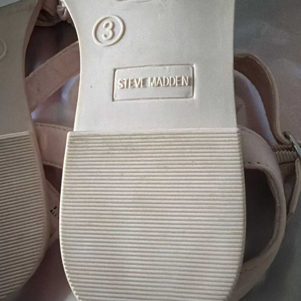 Steve Madden Girl's Pink Karina Braided Strappy Sandals Shoe Size 3-NEW